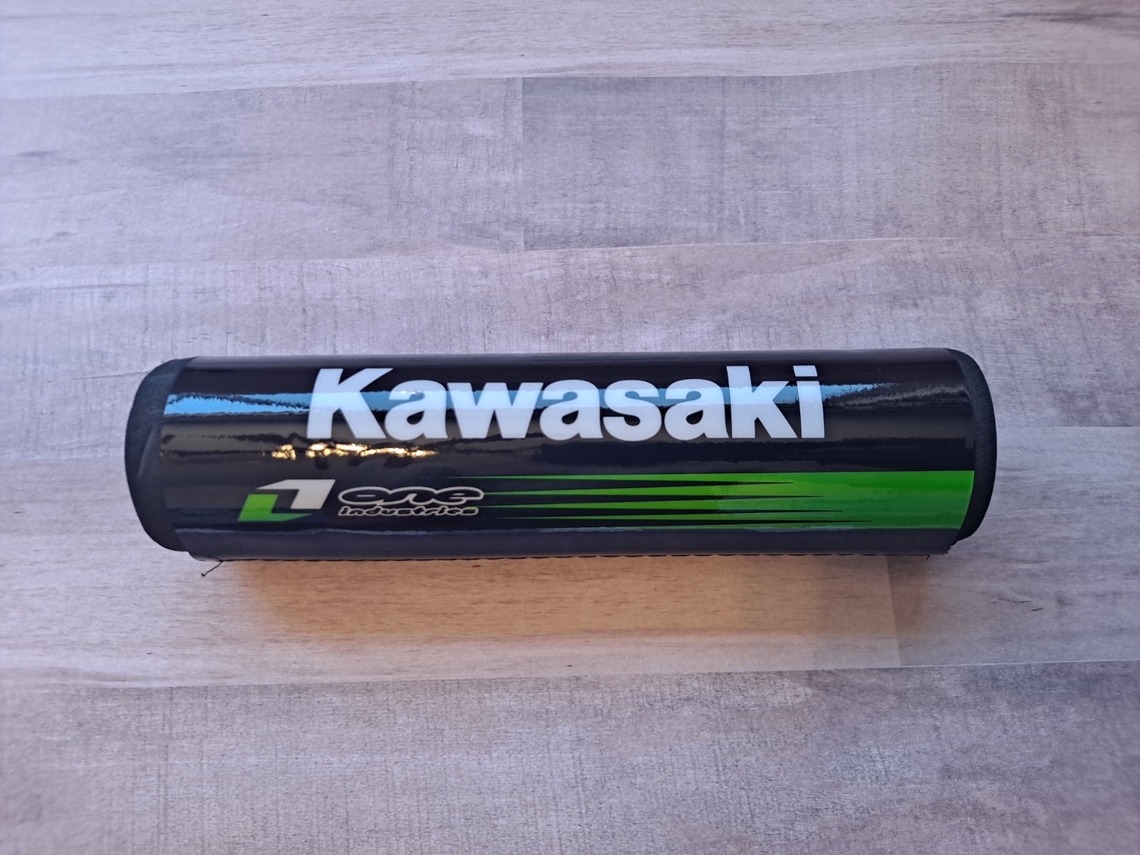 Kawasaki DIRT BIKE Motorcycle Motocross Handlebar Cross Bar Pad 8″ Black