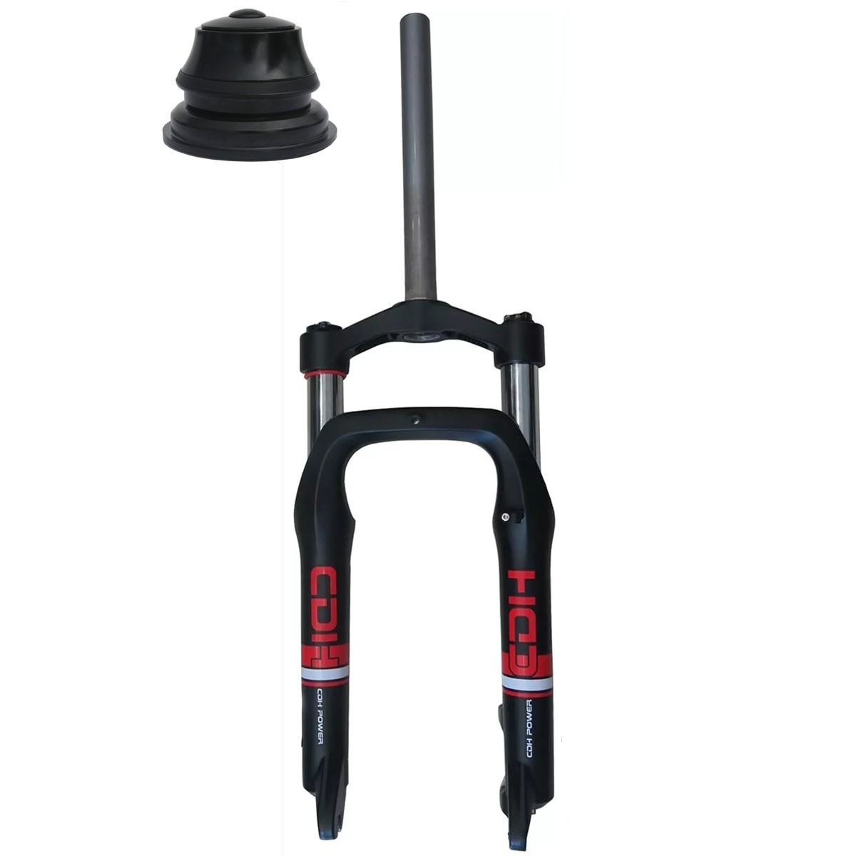 20*4″ Fat tire Fork Single Shoulder Suspension Bike Fork&44-55mm Tapered Headset