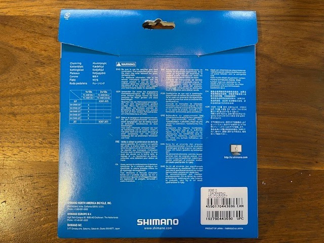 Shimano XT SM-CRM85 32t 1x Chainring for M8100 and M8130 Cranks, Black