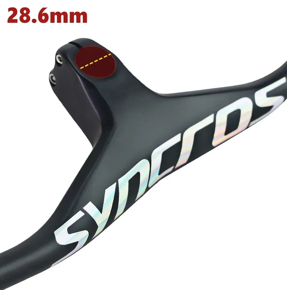 SYNCROS -17 Degree Integrated Handlebar MTB Carbon Matte Riser Flats Handlebars