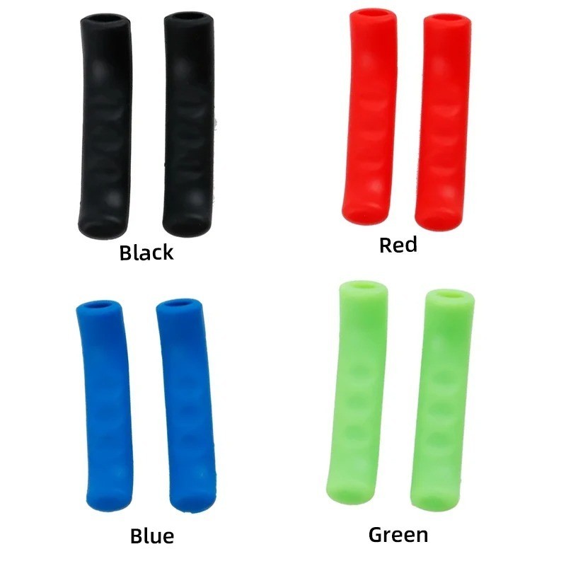 MEROCA 1Pair Bike Brake Lever Protective Silicone Bicycle Lever Grips Bicycle Br