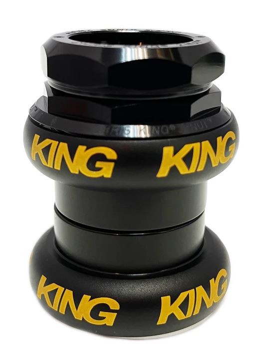 CHRIS KING 1-1/8″ GRIP NUT THREADED HEADSET COLOR MIXING NEW