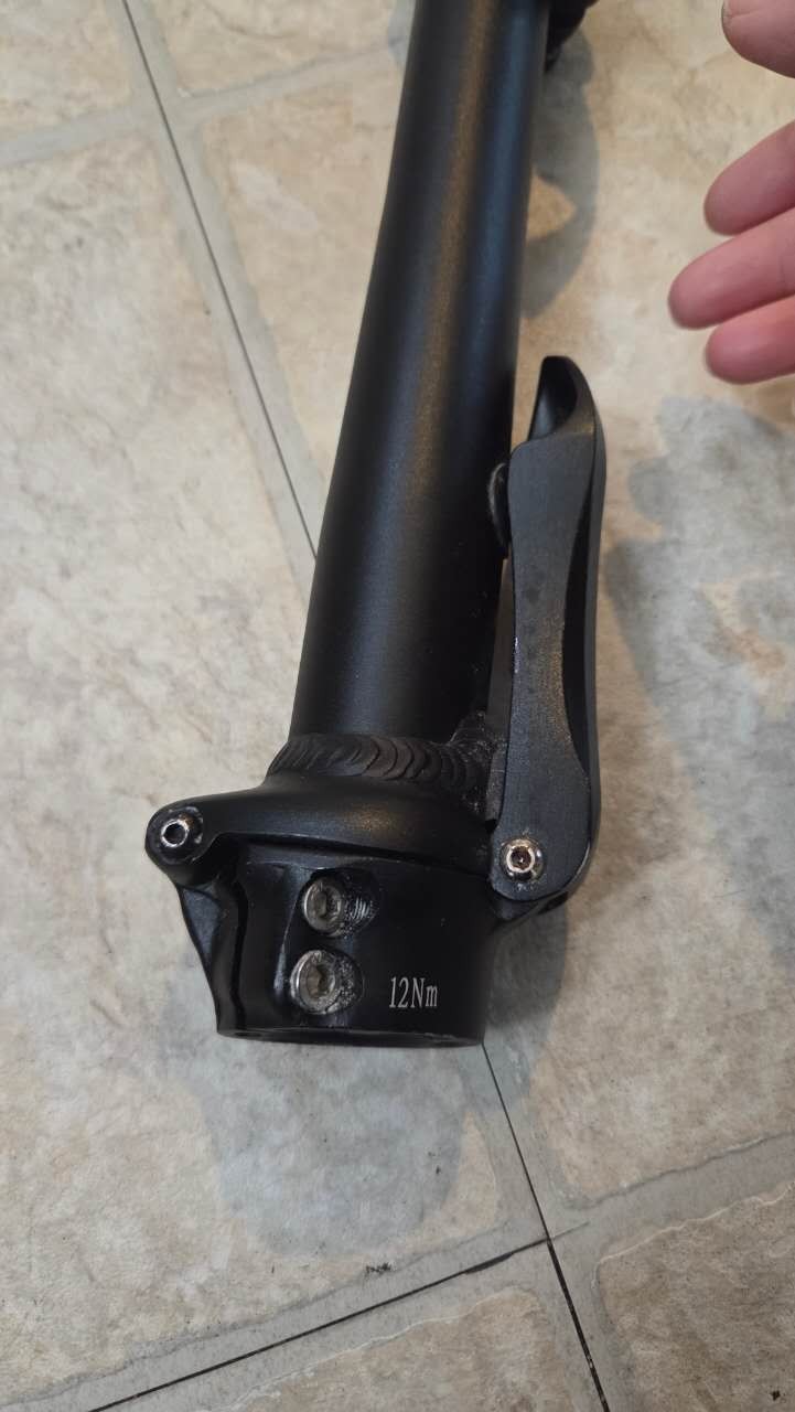 Vtuvia 20″ folding fat bike adjustable handlebar stem used original