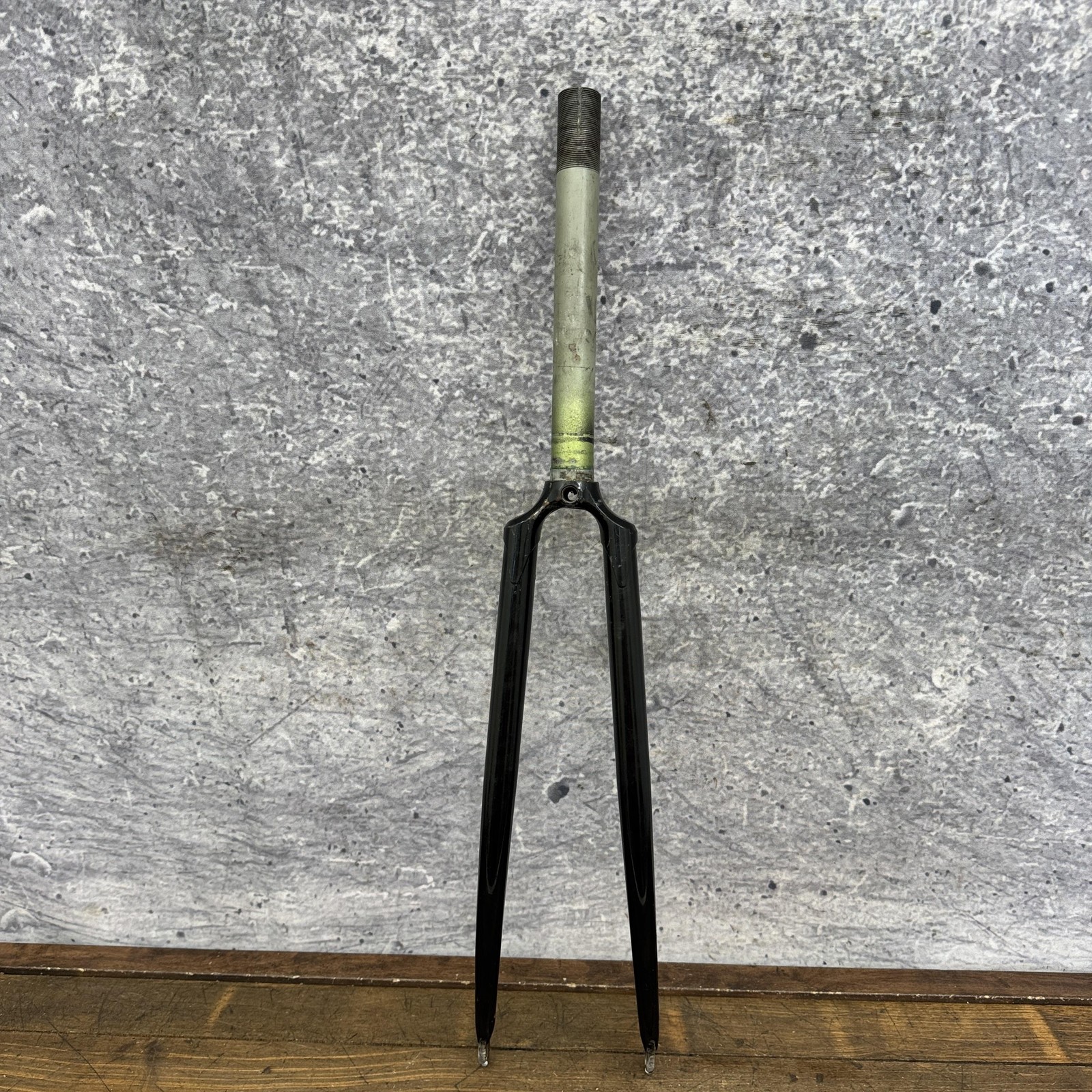 Vintage Puch Road Fork 1 In Threaded 700s Stamped Aero Crown Gipiemme Dropouts