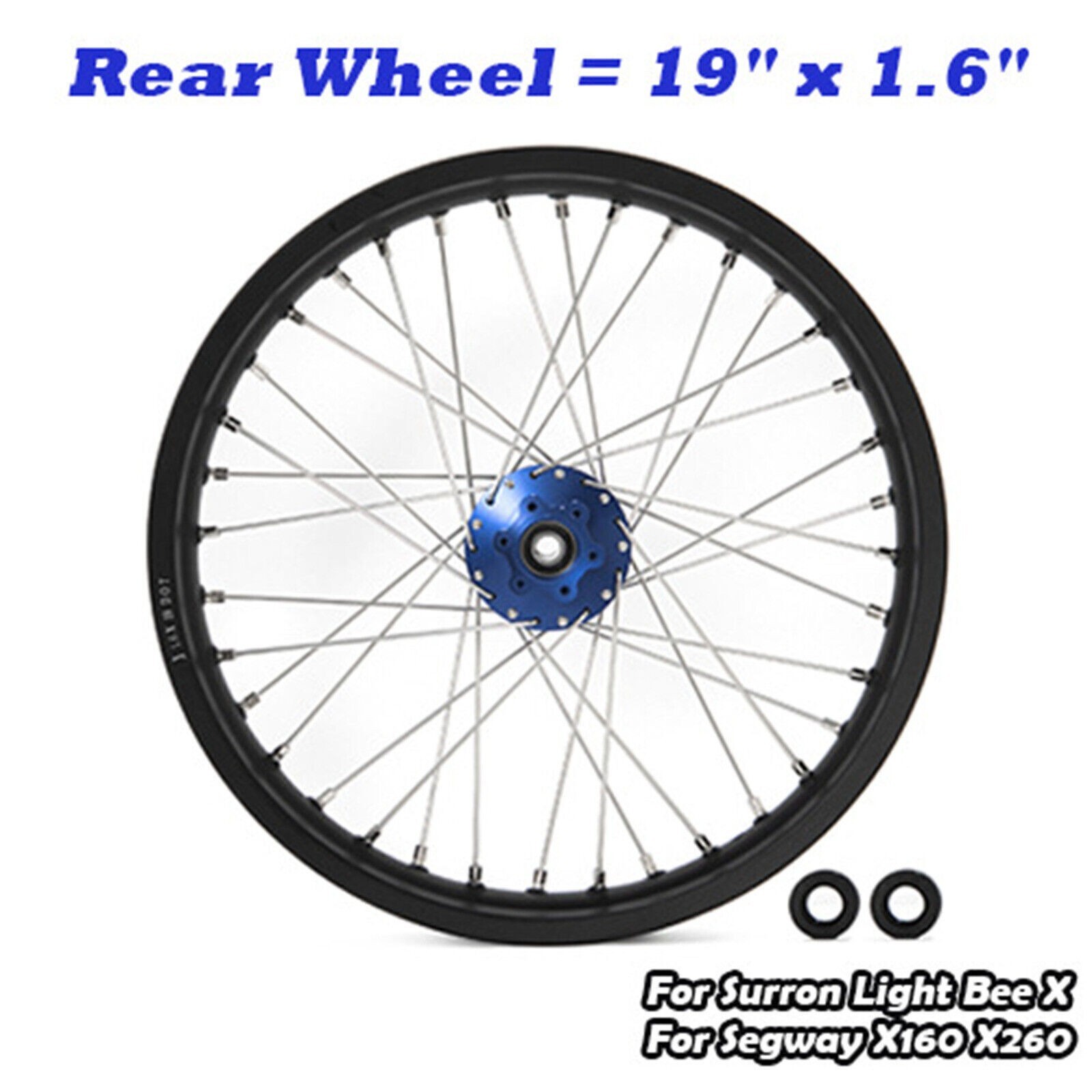 19×1.6 Spoke Rear Wheel Hub Rim For Talaria Sting MX3 R MX4 X3 / pro For 79Bike