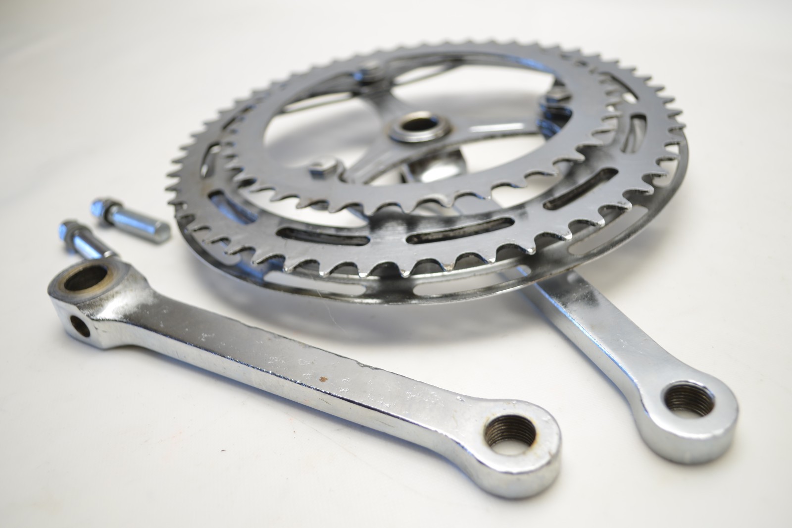 NERVAR 3 ARM RALEIGH 165 MM BICYCLE 52/40 T COTTERED CRANK SET
