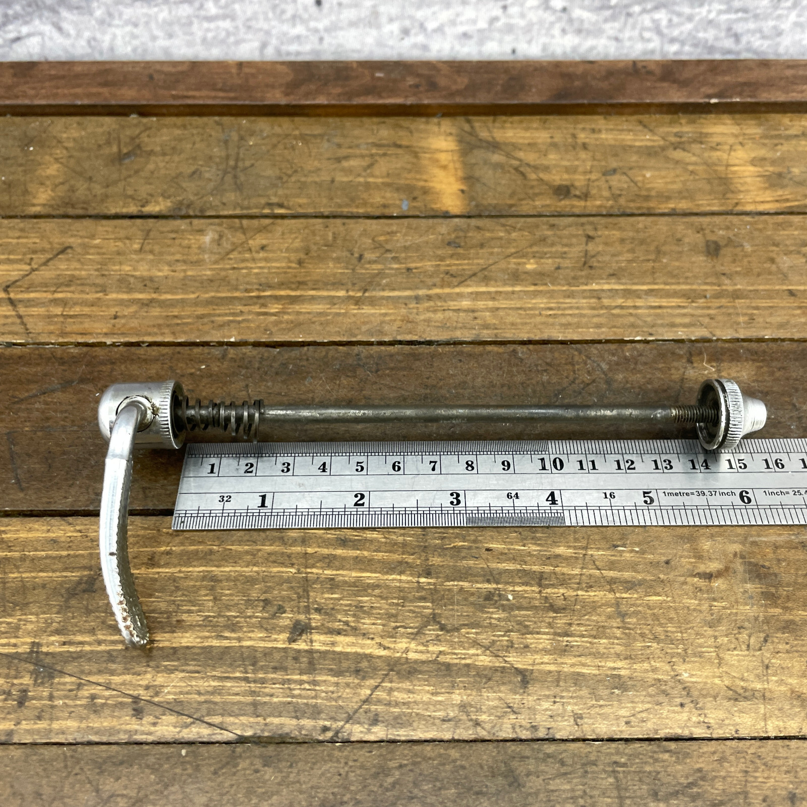 Vintage Cycle Pro Skewers 126 mm 96 mm Italy Quick Release Curved Italy