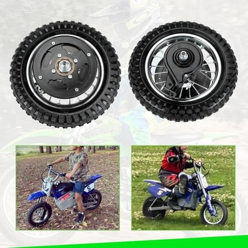 12-1/2 x 2.75 12.5×2.75 Rear Wheel Assembly Replacement for Razor MX350 MX400
