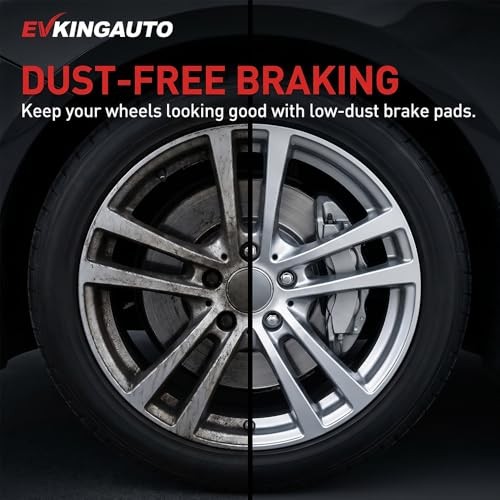 D1444 D1445 8pcs Ceramic Front Rear Brake Pads With Clips Fit For Hyundai