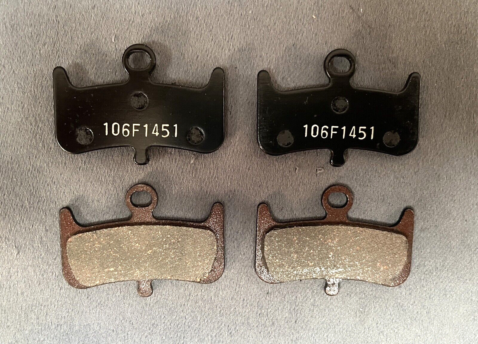 New Hayes Dominion A4 Disc Brake Pads Semi-Metallic T106 – 2 Pair, Pads Only
