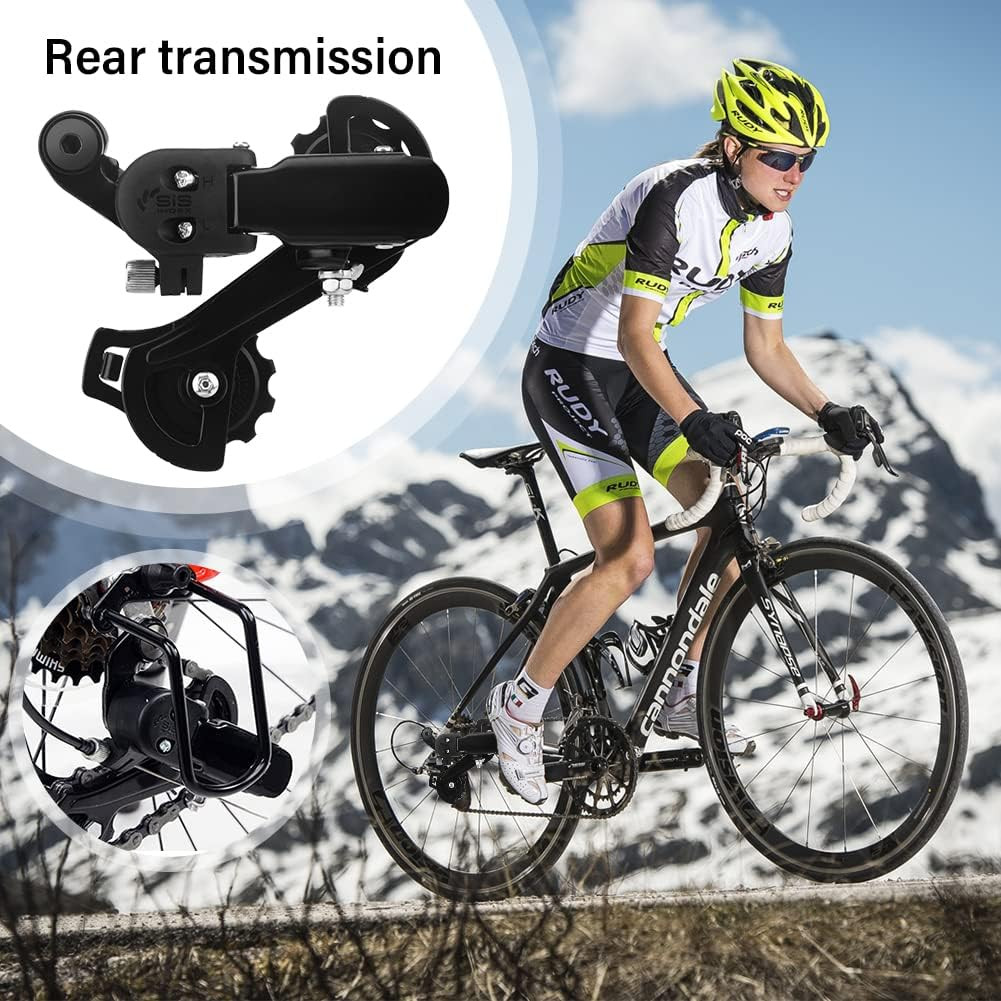 Bicycle Rear Derailleur, 6/7/Speed Direct Hanger Mount for Mountain Bike
