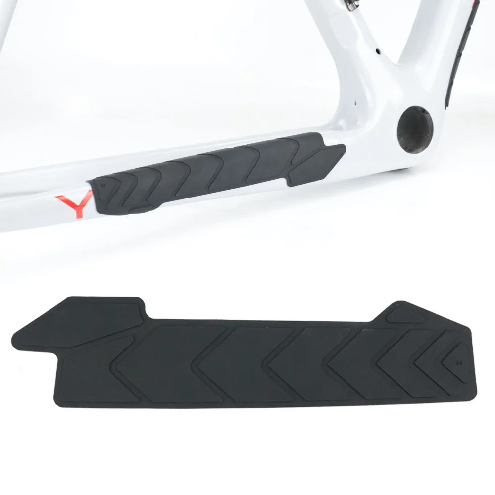 MTB Road Bike Chain Protector Chainstay Silicone Bicycle Frame Care Guards Self-