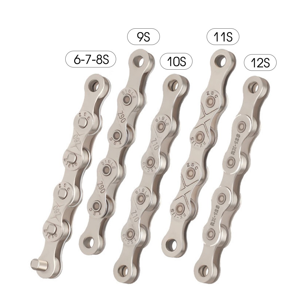 Chains 6/7/8/9/10/11/12 Speed Chains 116 Links Mountain WZPW