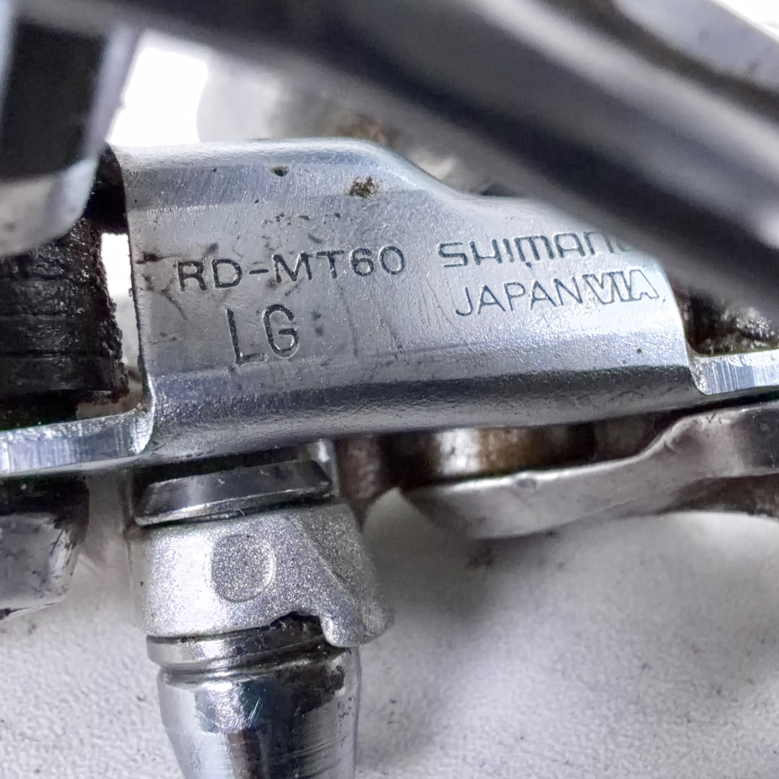 Vintage Shimano Deore RD-MT60 Rear Derailleur Long Cage MTB Japan 6/7 Speed