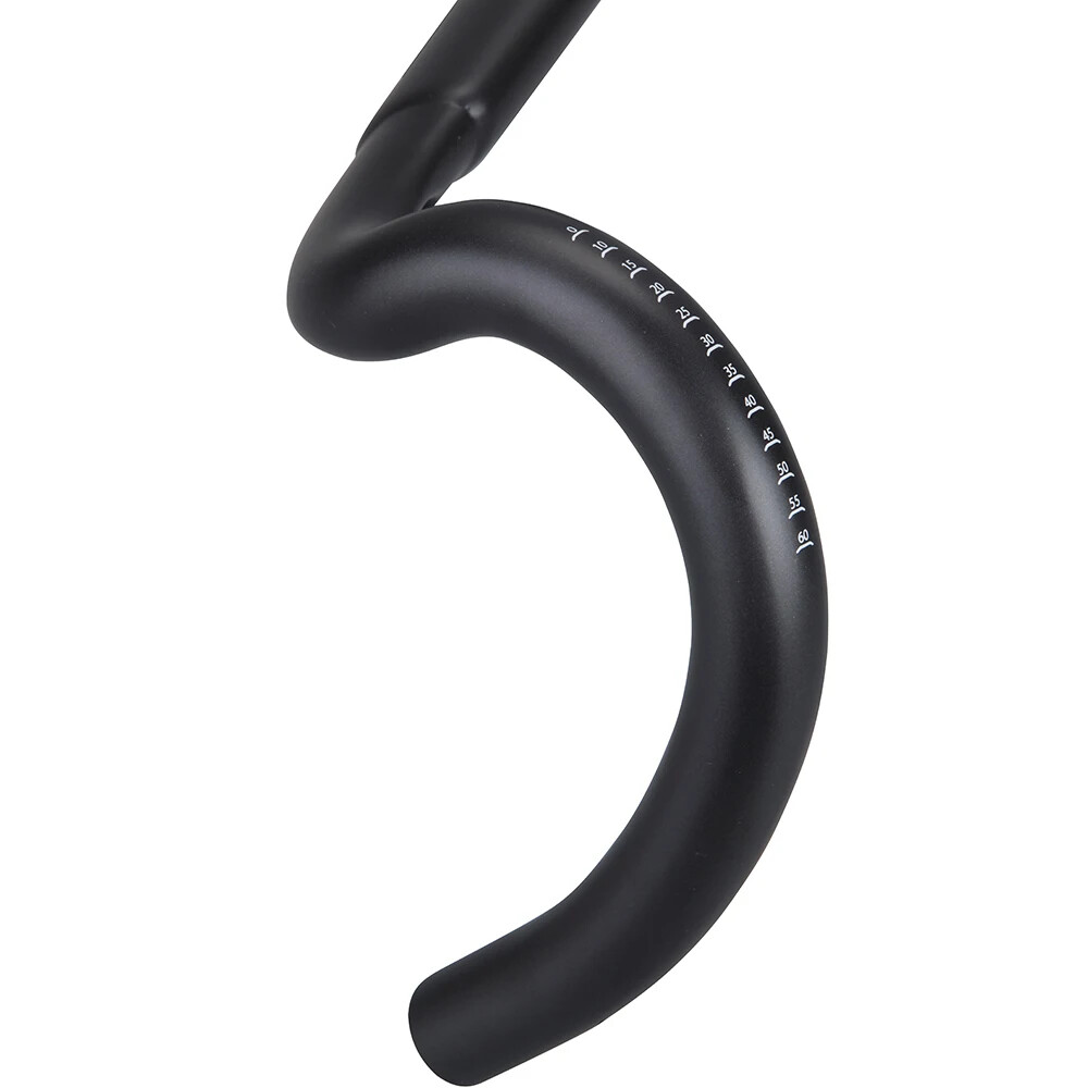 Full Internal Cable Routing Gravel Road Mountain Bicycle Handlebars 25 Degrees