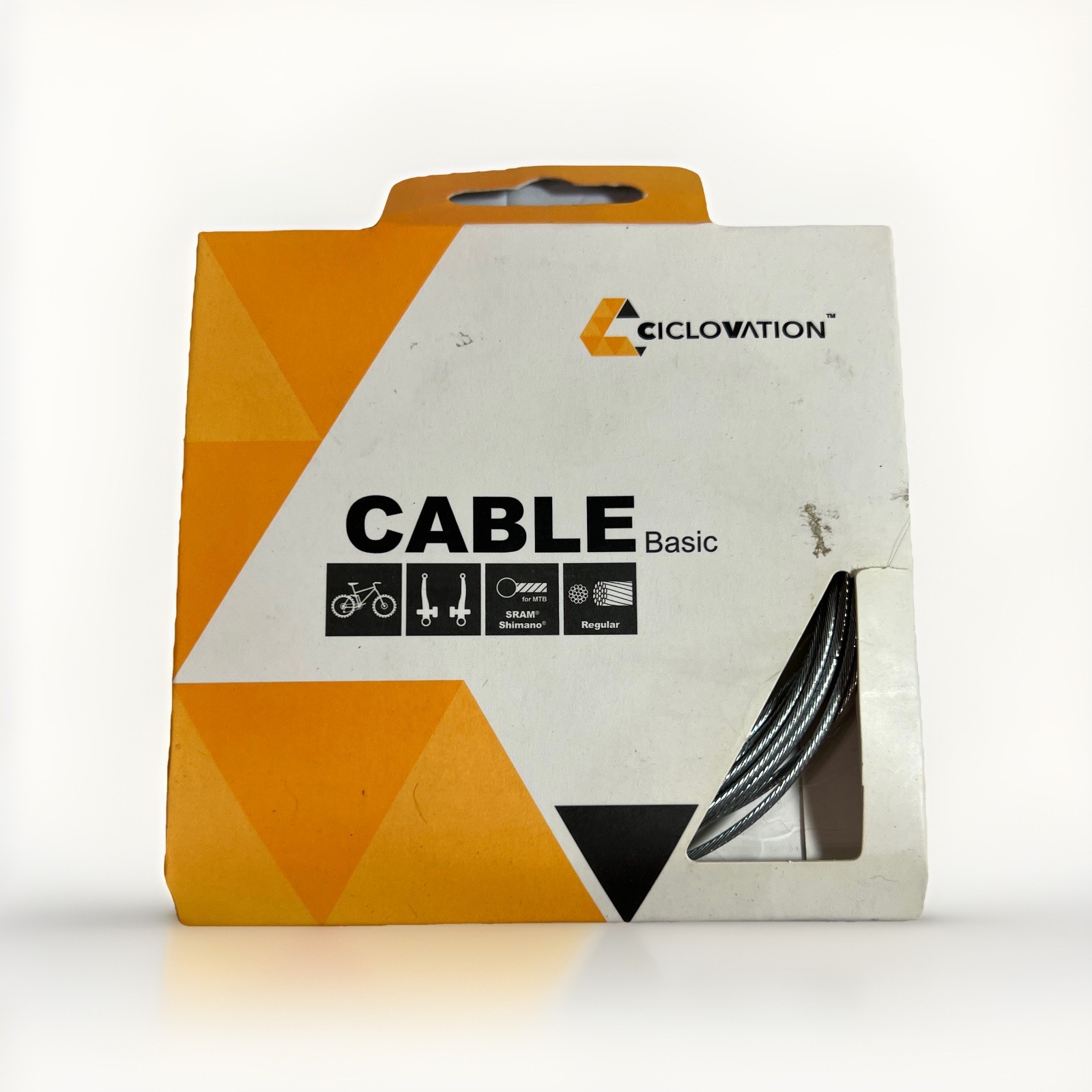CICLOVATION New Zinc Basic Bike Brake Cable Road 3500mmx 1.6mm