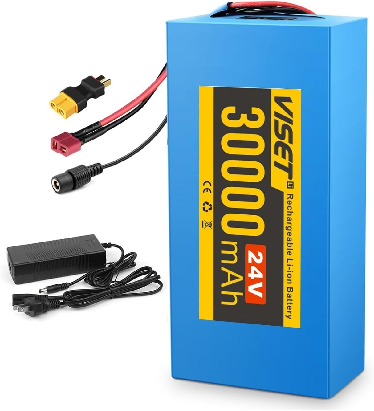 24V 30Ah Ebike Battery Lithium ion Battery for 100W-700W Electric Bicycle