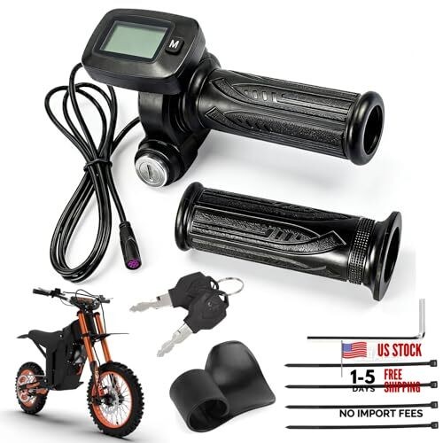 Ebike Throttle for Tuttio Soleil 01 48V LCD Display with M Key Button