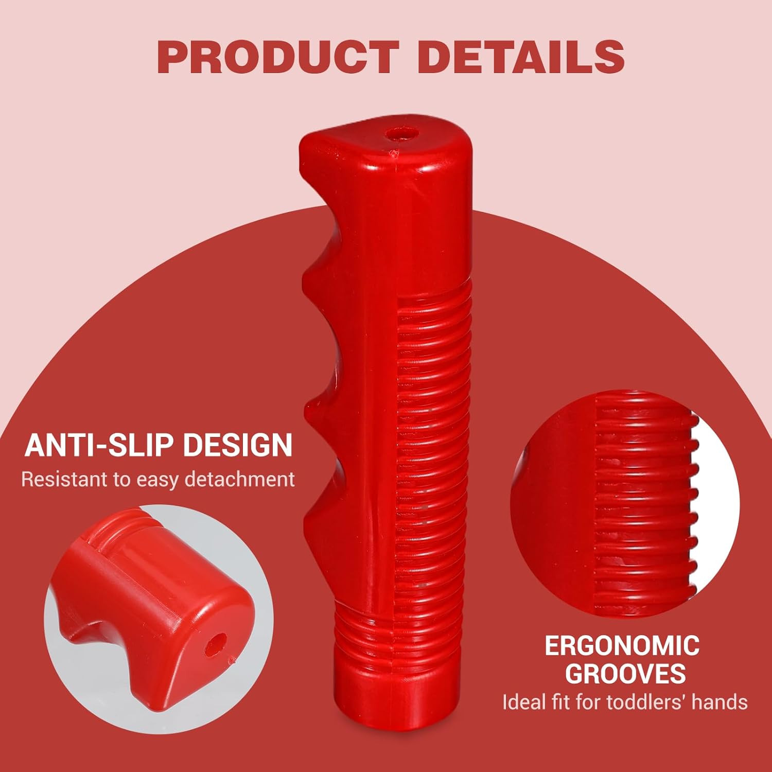 Handlebar Grips Compatible with Radio Flyer TricycleTricycle Handlebar Grips 3/