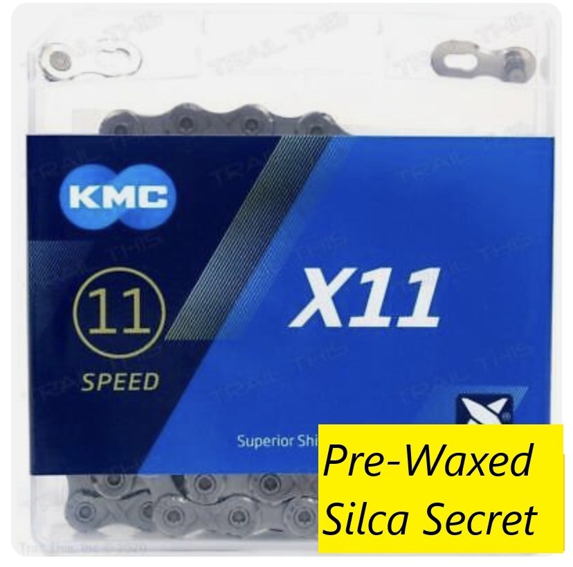 KMC X11 Chain 11 speed – SILCA WAXED
