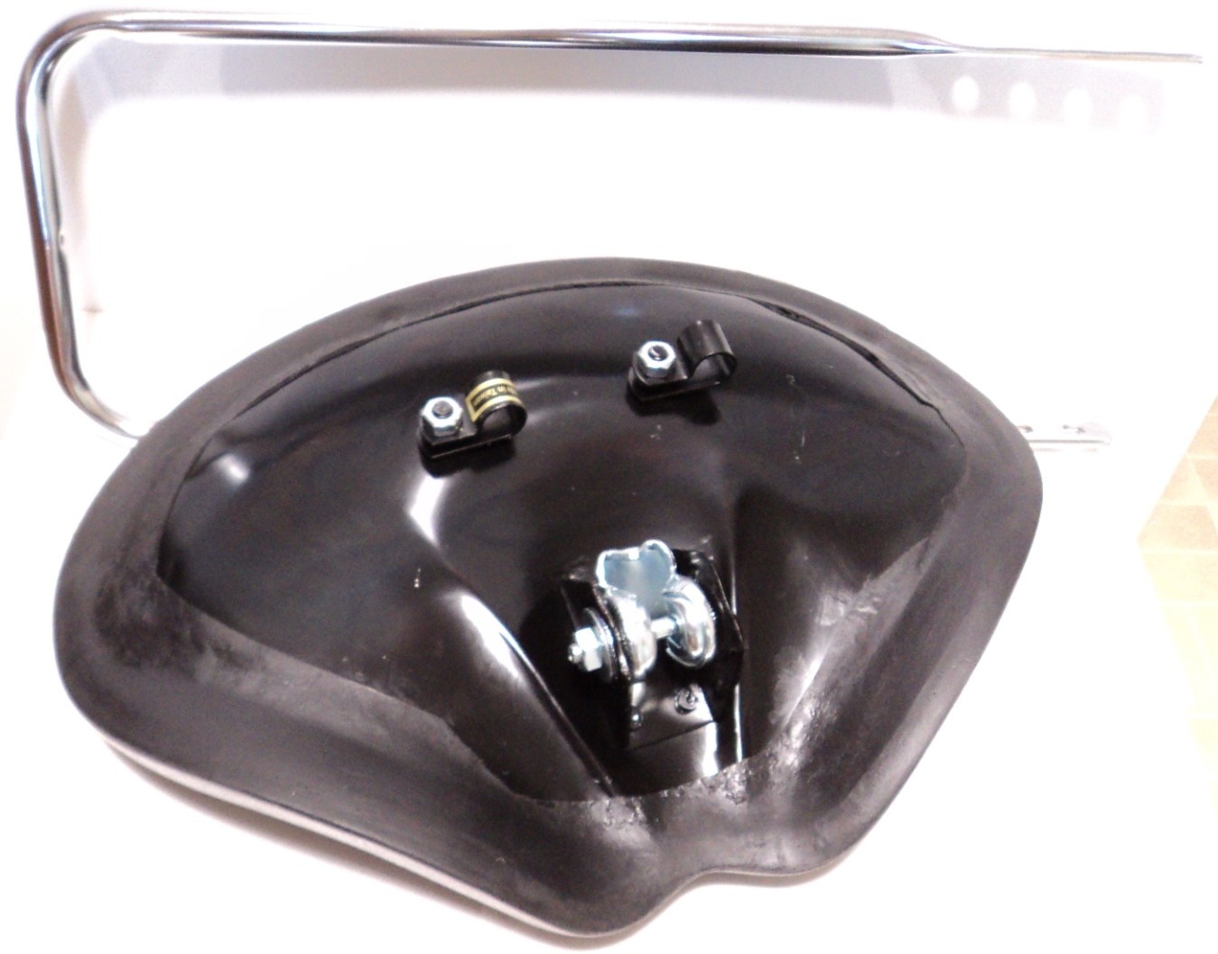 New Black Tricycle Saddle Seat with Support Bar for Sun Trike 3-Wheeler Bicycle!
