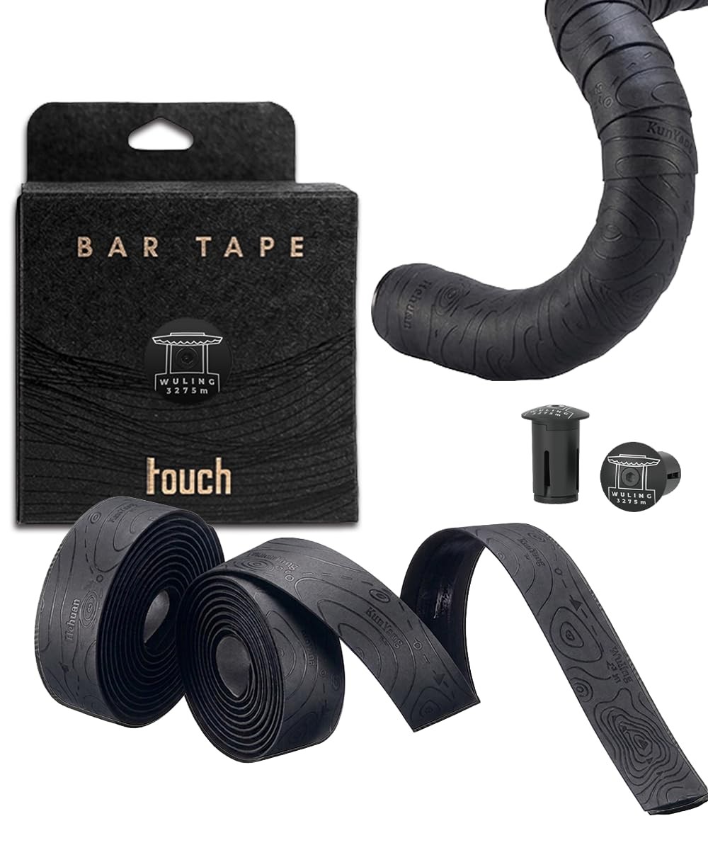 Touch Road Bike Handlebar Tape, 2.5mm Vibration Dampening, High-Traction All-…