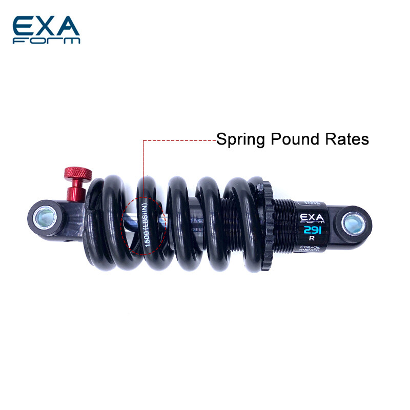 EXA Form Rear Shock Absorber 291 R Adjustable Suspension Spring KS Downhill MTB