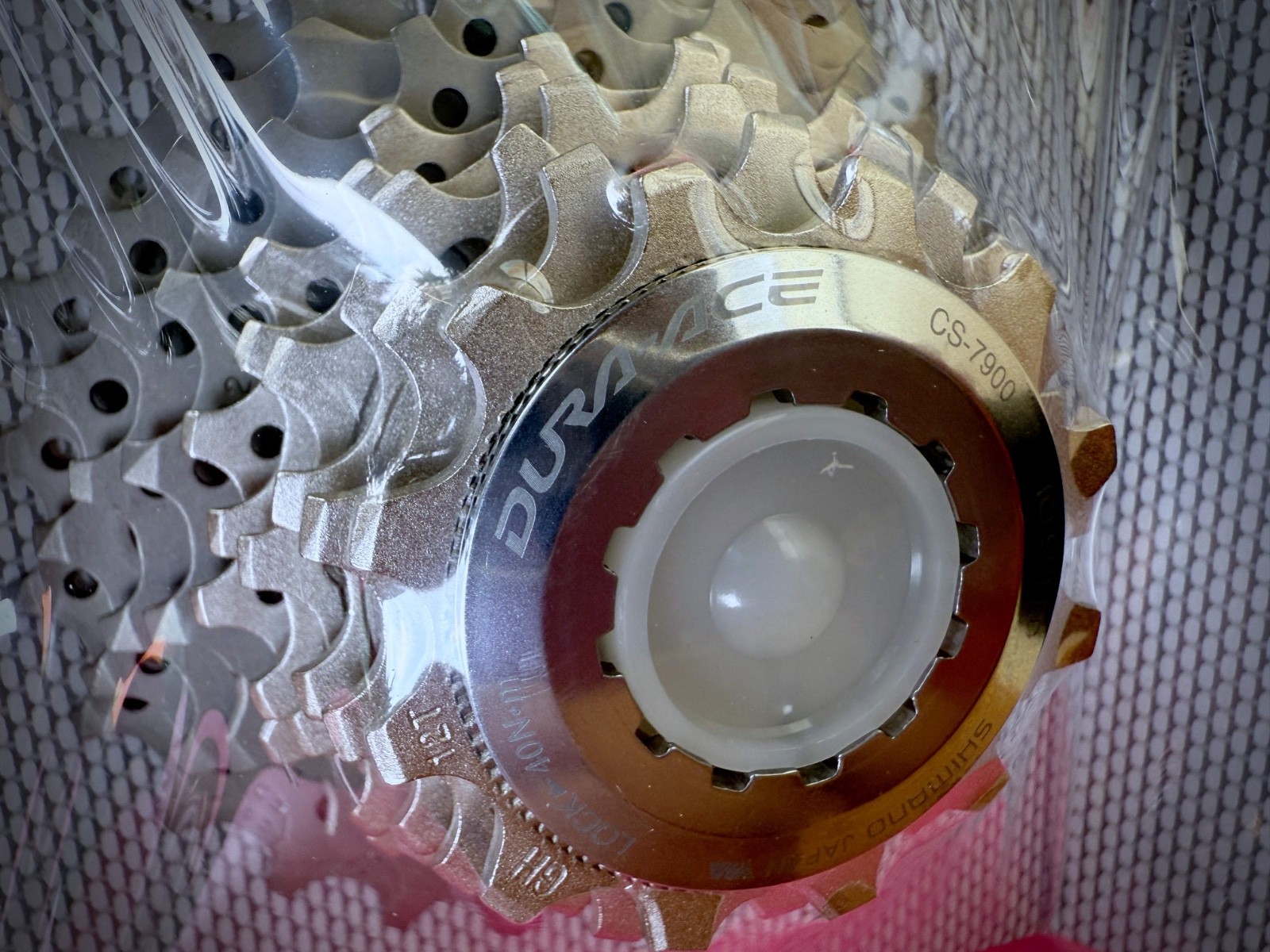 SHIMANO HARD SPROCKET CASSETTES ACE CS-7900 12-25t ALU-TITANIUM NEW IN BOX NOS 10s