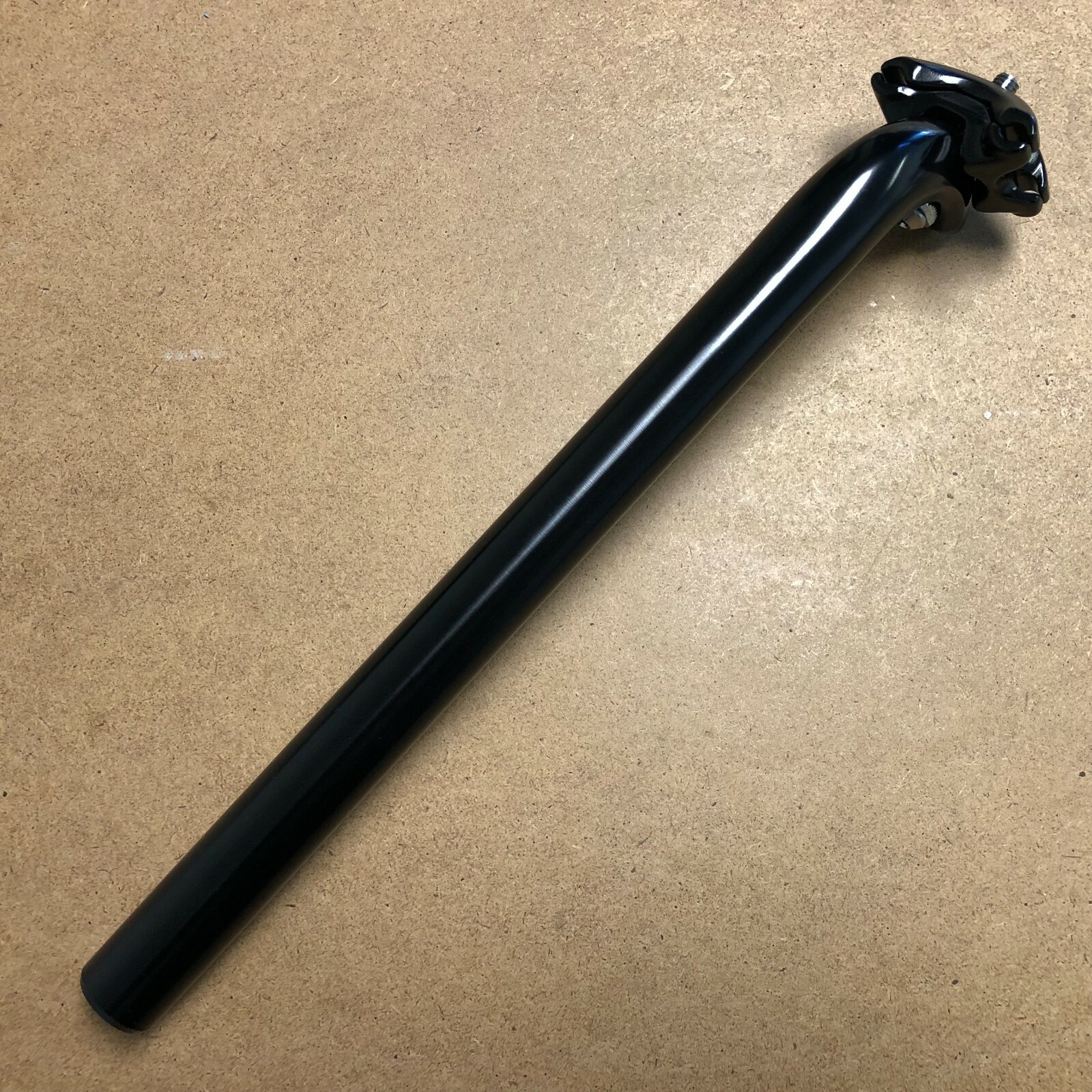 New Kalloy Bicycle Alloy Seat Post 25.4 – 27.2mm Length 350mm Anodized Black