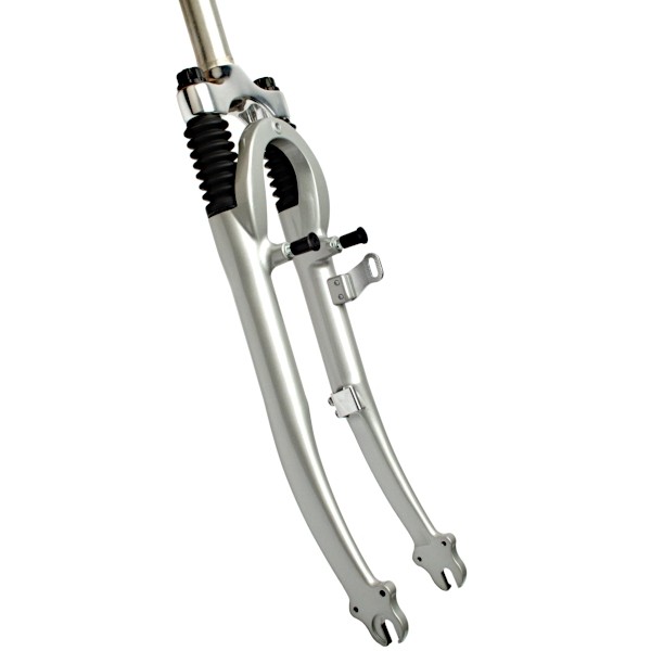 New E.V.O. Suspension fork for hybrid 1-1/8″ 278mm steerer 40mm travel 700c