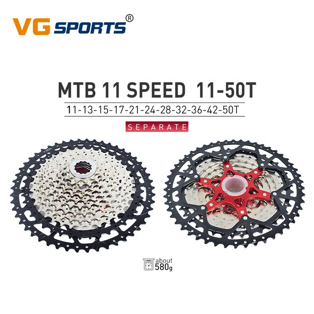 VG Sports MTB Bicycle Cassette 9/10/11/12 Speed Mountain Bike Velocidade Cassett