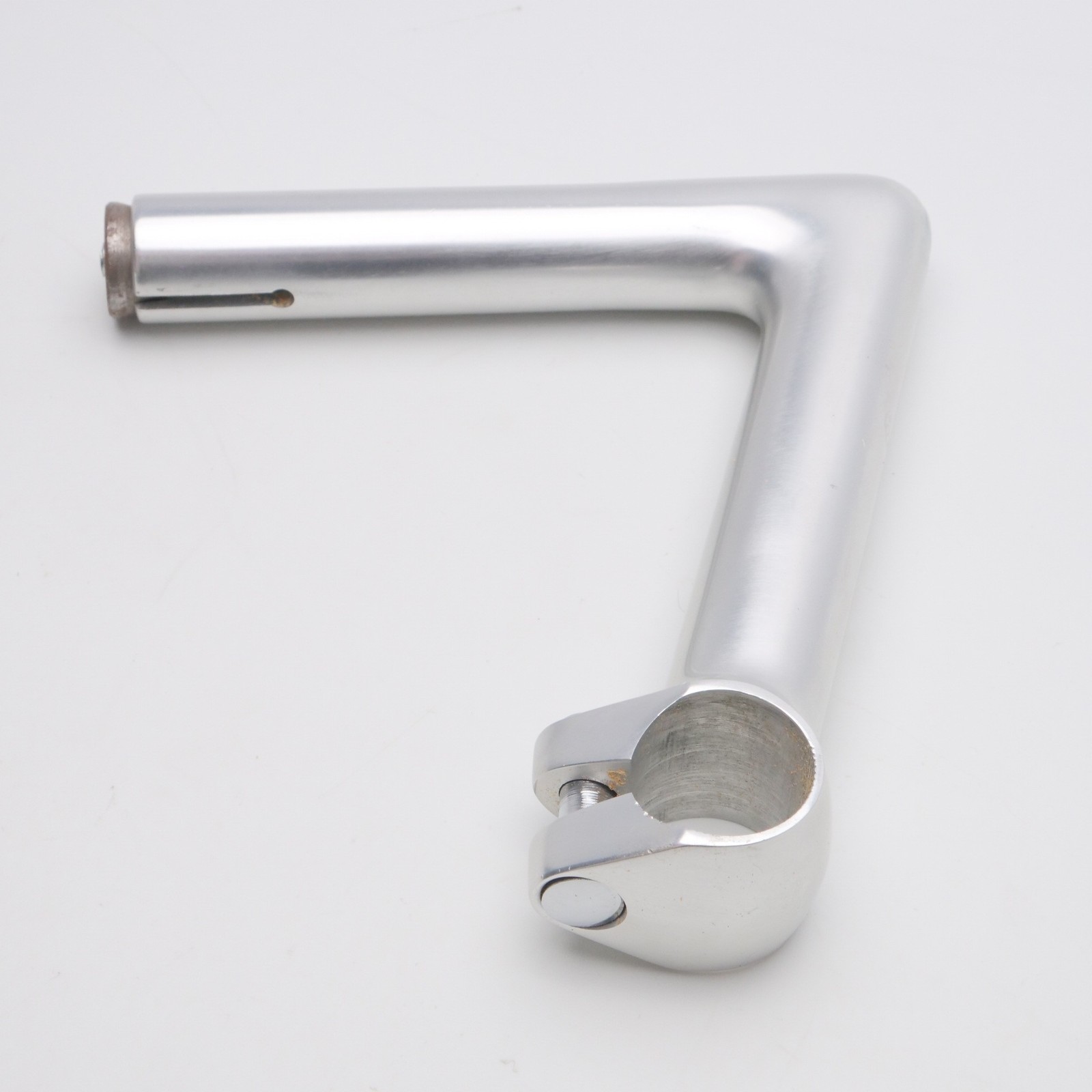 NOS Cinelli 1A Stem Quill 135mm Milano Logo 26.4 Silver 1″ Threaded Vintage