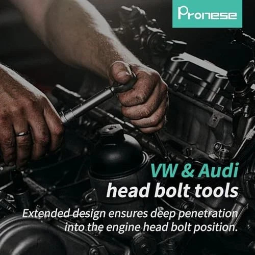 Head bolt socket for Audi and VW,Polydrive Head Bolt Tool/2″ Drive40MM 10MM 1