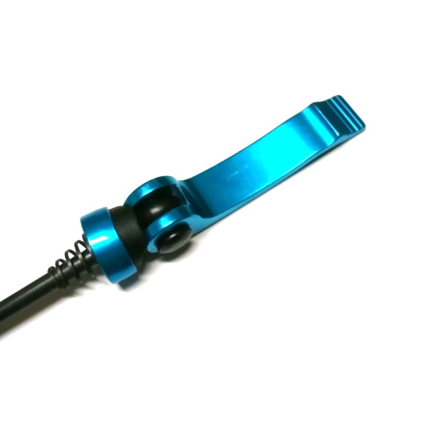 gobike88 KREX QR Lever Front Skewer, for Road or MTB, 45g, Blue, H79