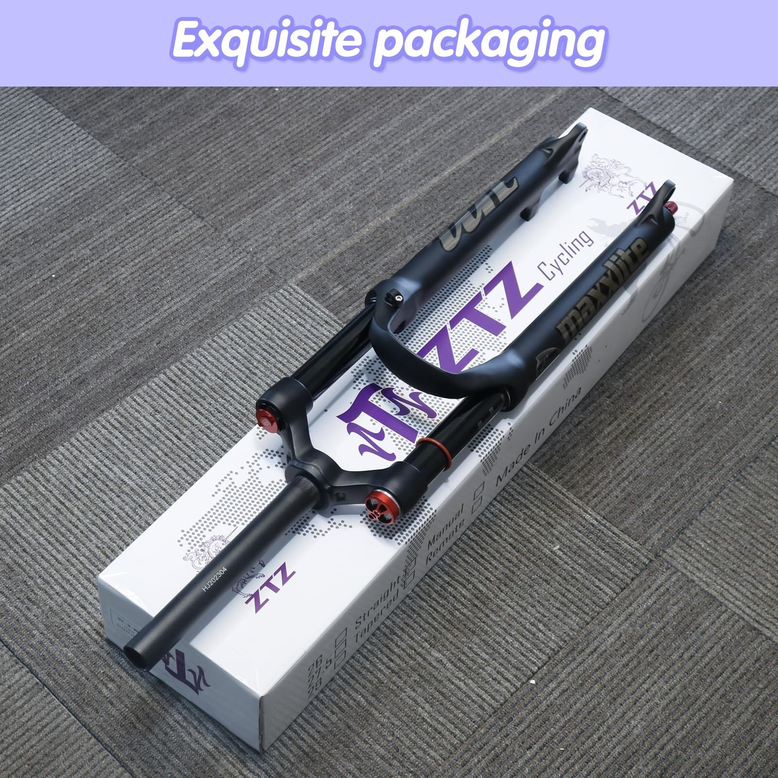 ZTZ Mountain Bike Fork,26 27.5 29 inch MTB Suspension Air Fork ，Rebound A