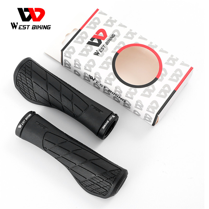 WEST BIKING Bicycle Handlebar Grips Ergonomic Lock-on Cycling Bike Grips Pink