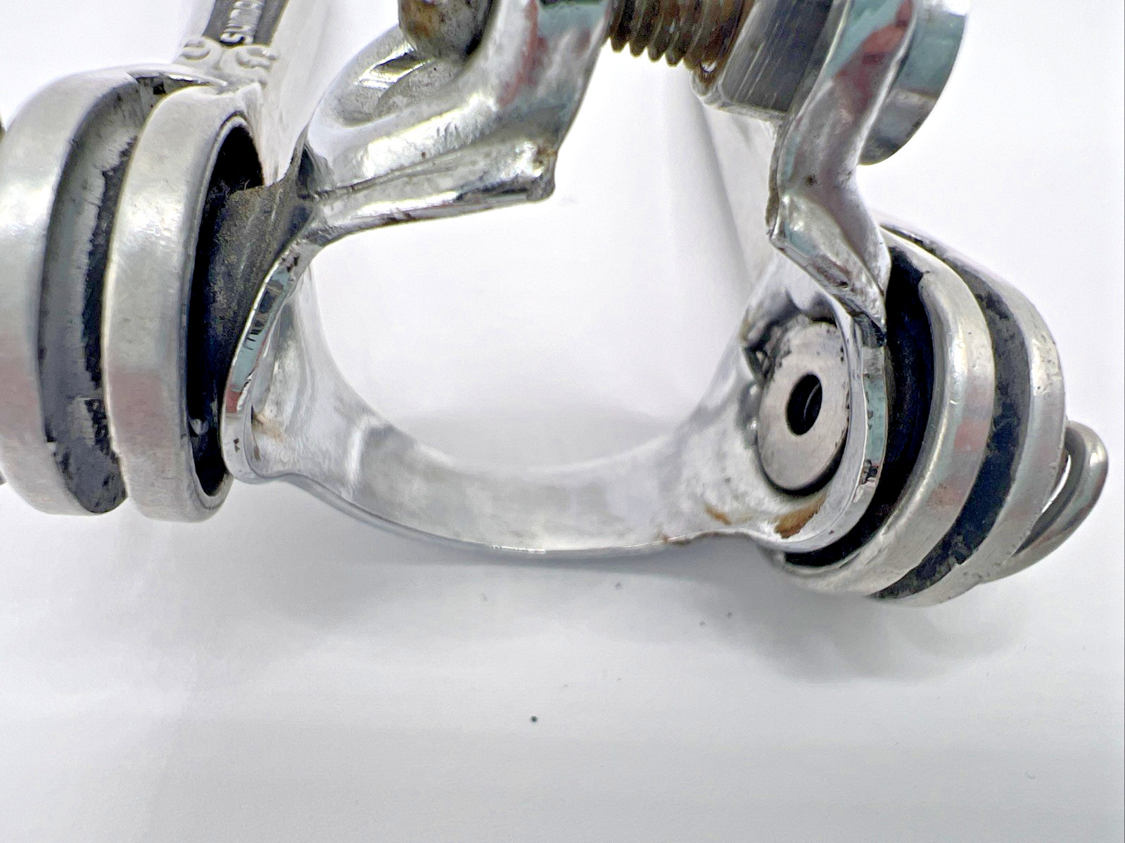 Vintage Shimano 600 Arabesque Downtube Friction Shifter Set Clamp On Road Japan