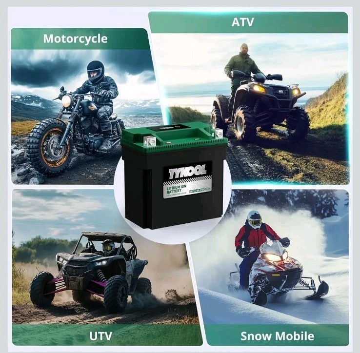 LFP14 12V Lithium Battery Replaces YTX14-BS 400CCA 8AH Fit BMW R12000GS, V-Strom
