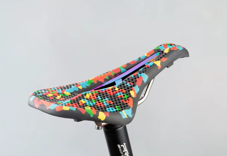 Colorful Bicycle Saddle Comfort Pressure Relief Road Mountain Bike Seat Gravel