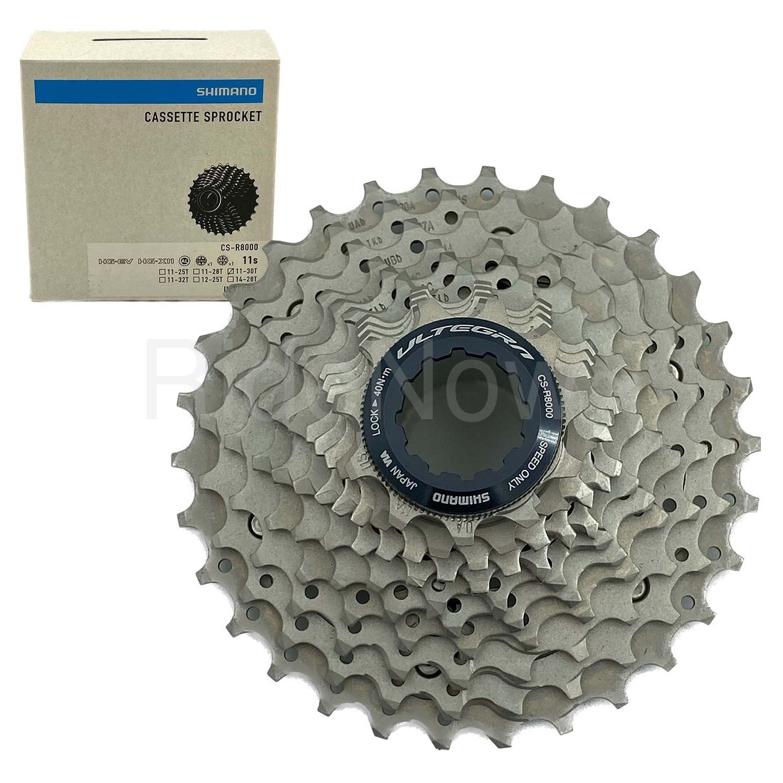 New (11-30T, 11 Speed) Shimano Ultegra R8000 CS-R8000 Road Bike Cassette