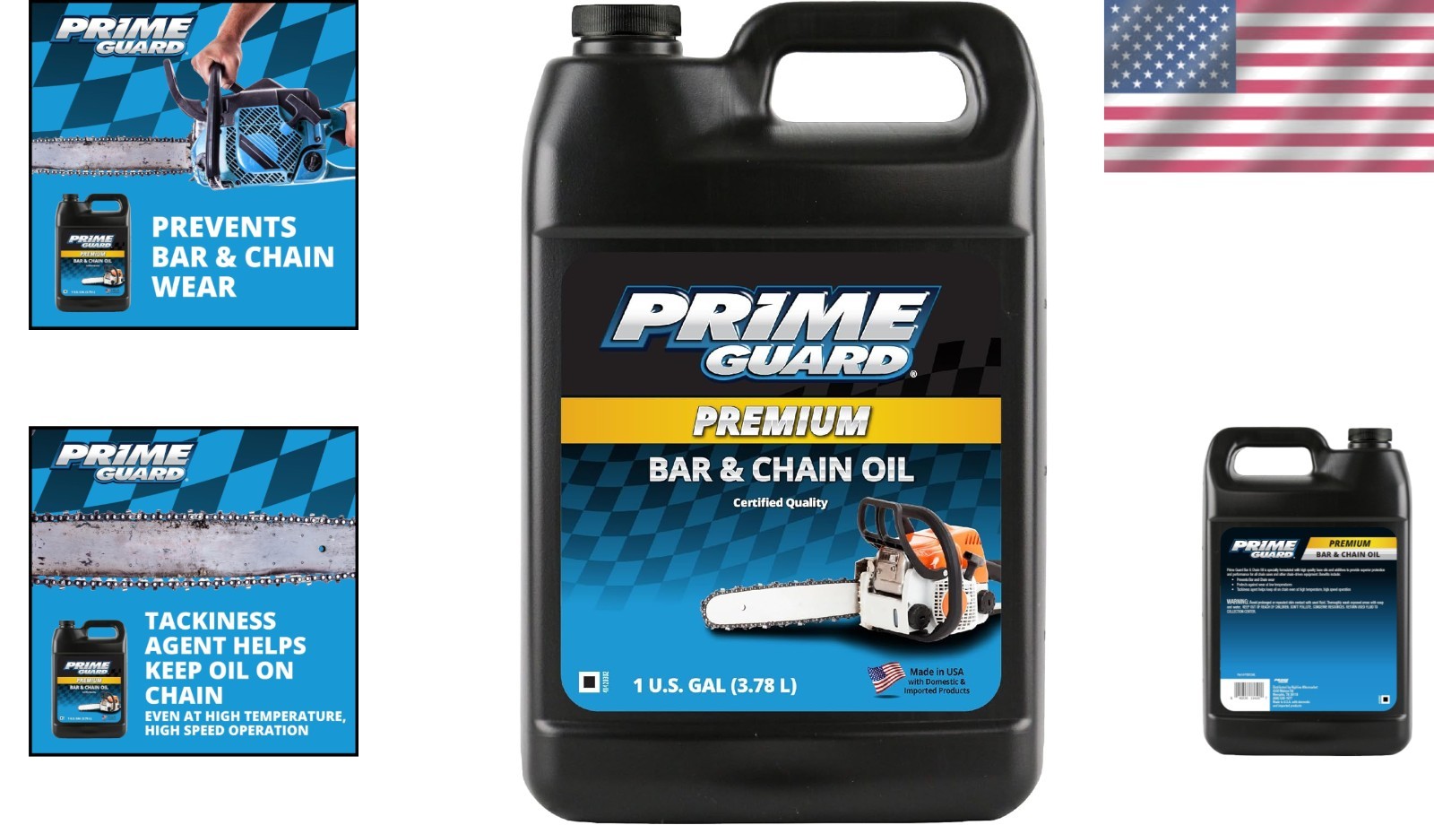 1 Gallon Bar & Chain Oil for Chainsaws – Optimal Performance Under Any Condition