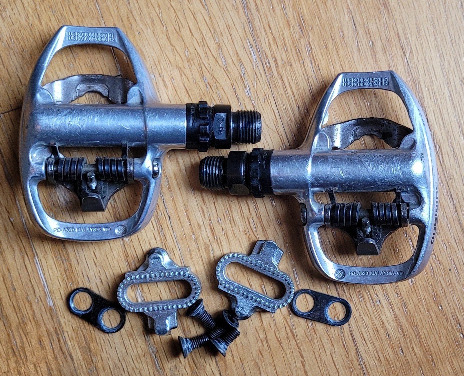 Shimano SPD Pedals – PD-A520 MTB Clipless 2 BOLT