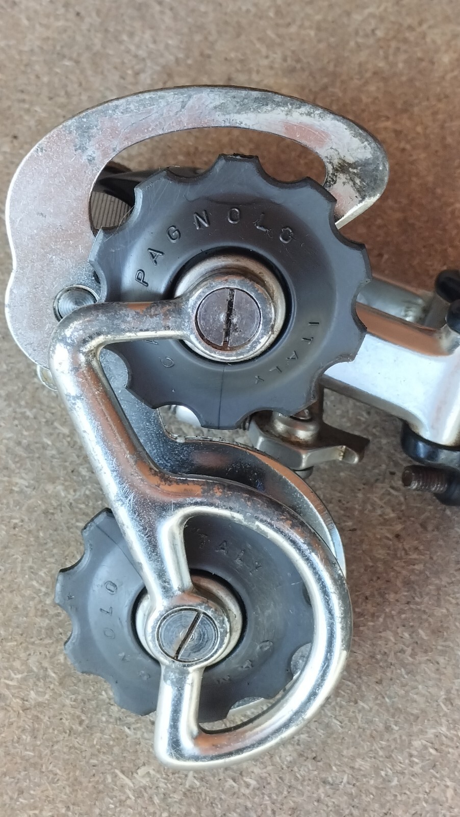 Vintage Campagnolo Super Record 180g Titanium Rear Derailleur Gearbox