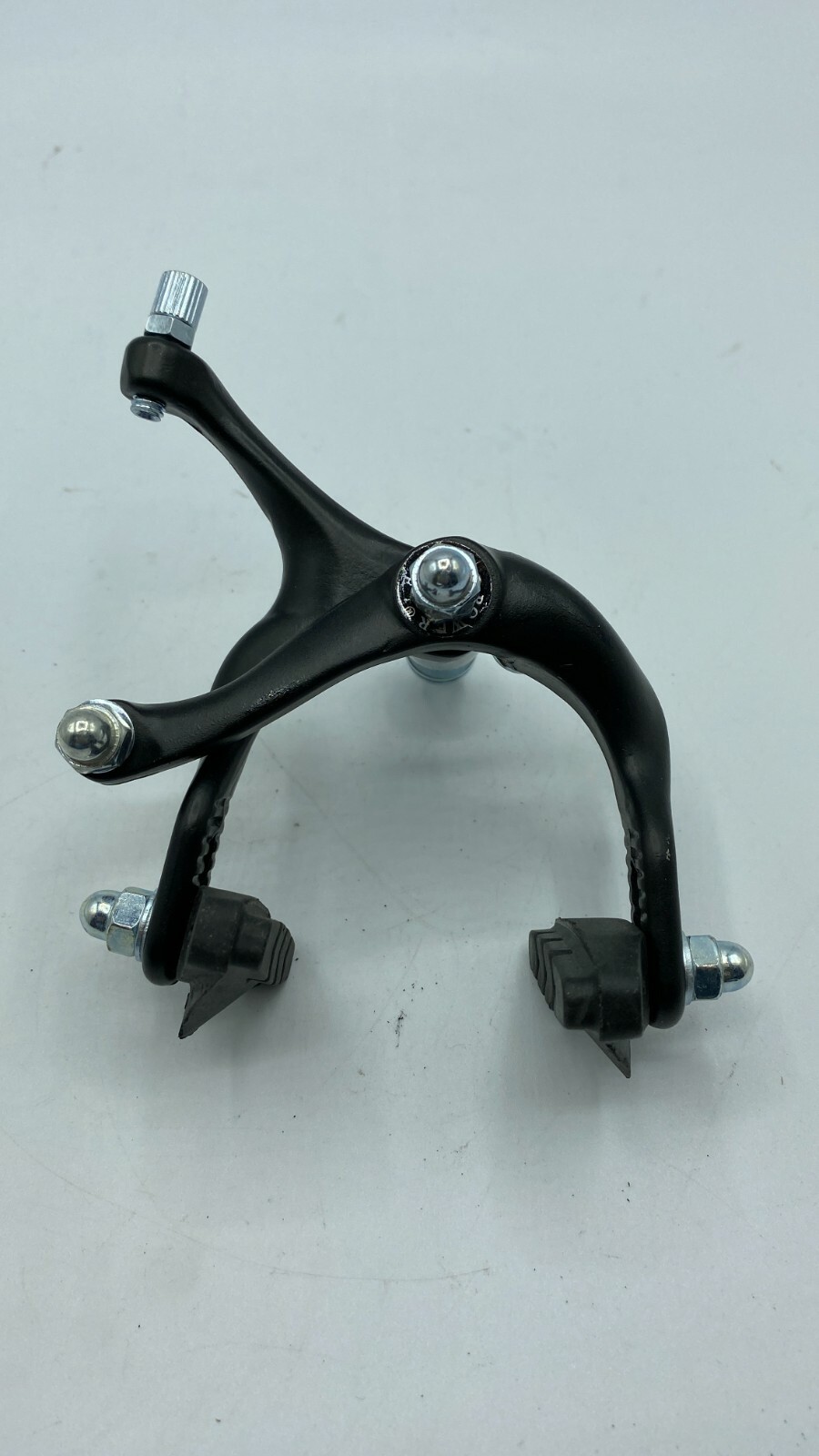 PAIR 700C ROAD BIKE BICYCLE ALUMINUM SIDE PULL CALIPER BRAKE FRONT + REAR BLACK