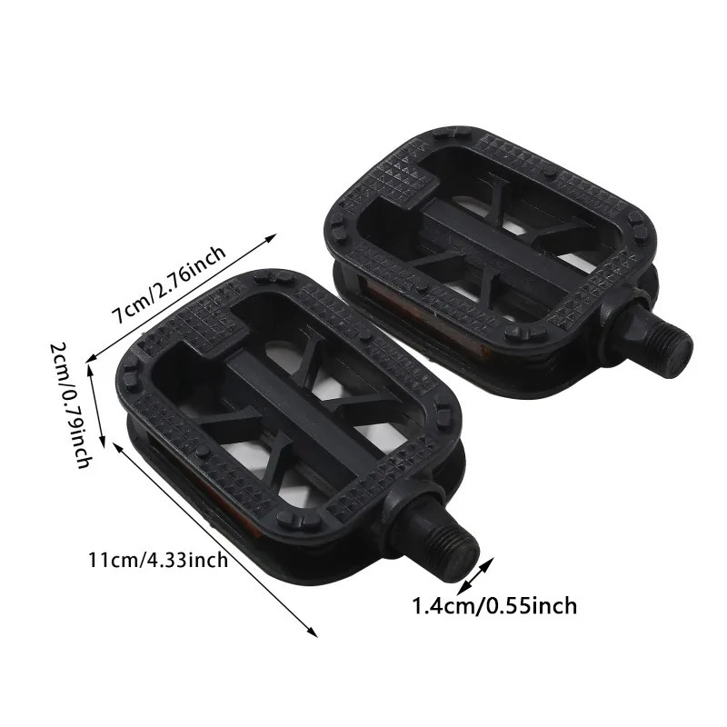 Bike Pedals Pair Ultralight Anti Slip Universal MTB Road Cycling
