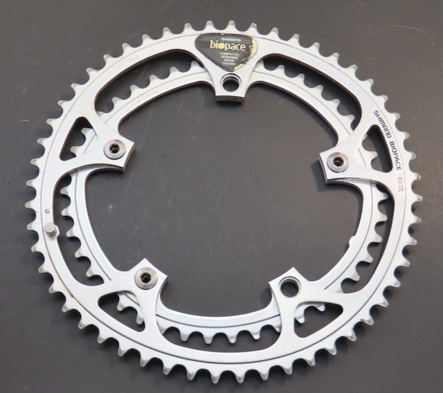 Shimano ultegra 600 FC-6207 130bcd Biopace Chainrings 52/42 Japan
