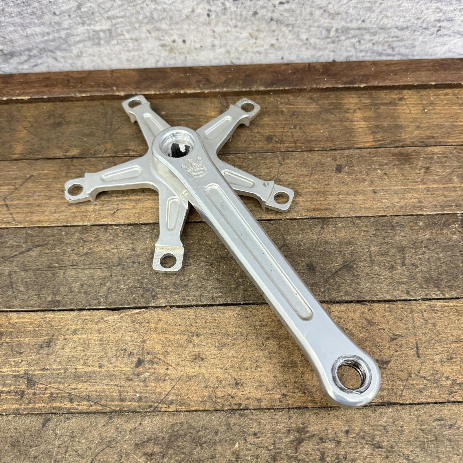 Vintage Sugino Crown Crank Arm RIGHT 144 BCD 171 BCD 5-Bolt Square Taper Road
