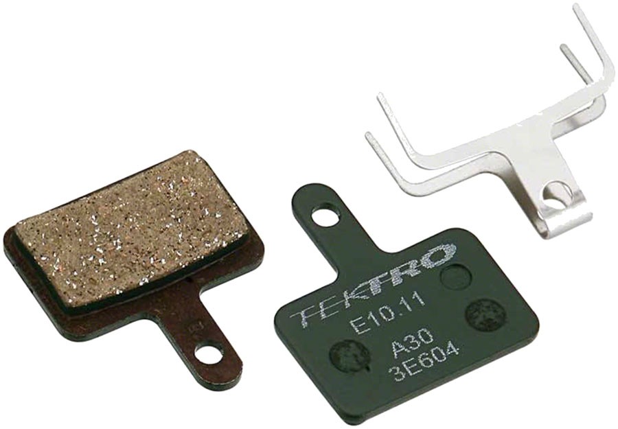 Tektro E10.11 Disc Brake Pads – Low Noise Resin Compound, For 2-Piston Brake