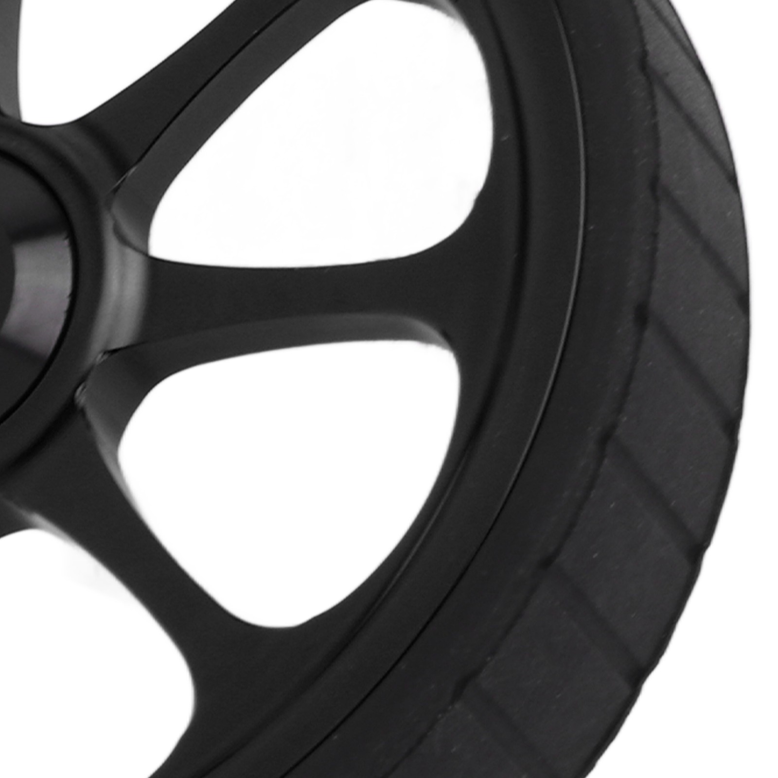Aluminum Folding Bike Easy Wheel 82mm For Brompton/3sixty (Black)