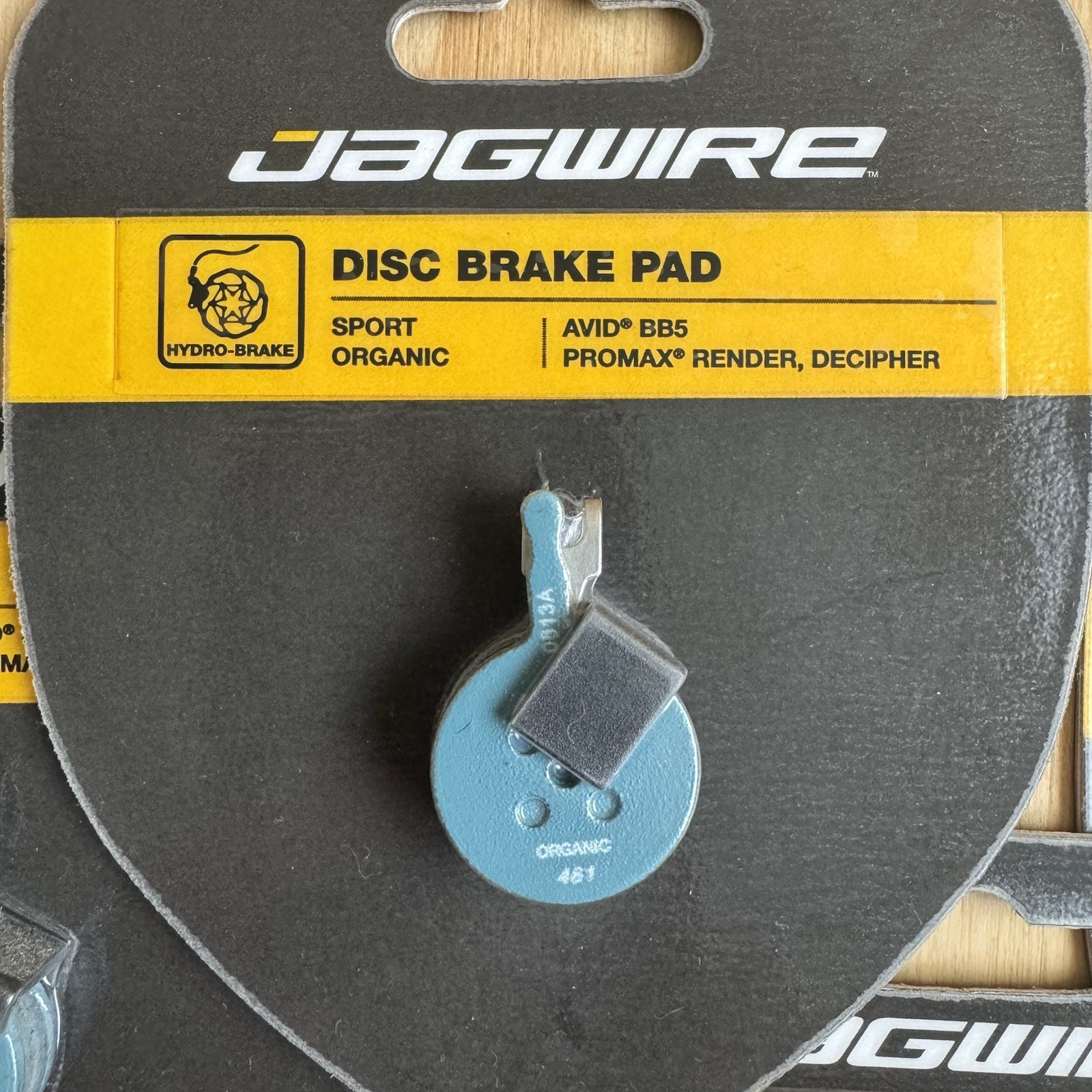 Lot Of 4 Sets Jagwire Sport Organic Disc Brake Pads for Avid BB5, Promax Render